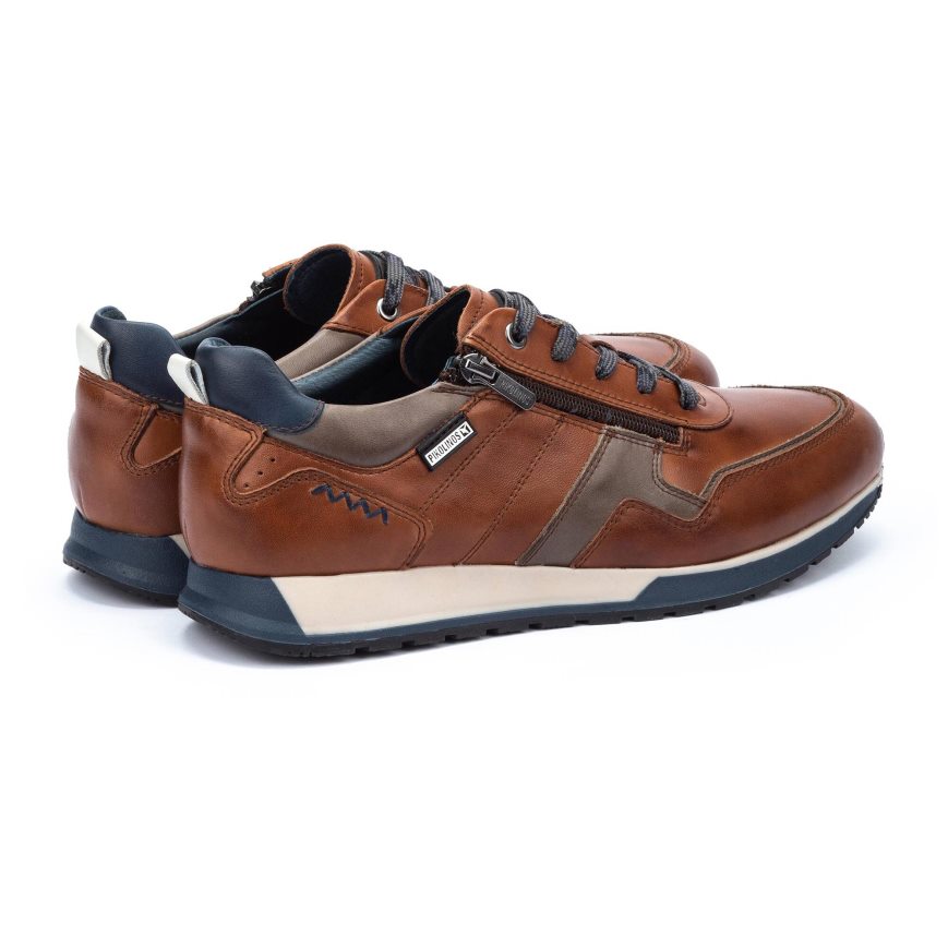 Men's Pikolinos CAMBIL Sneakers Brown | NZ W13A209